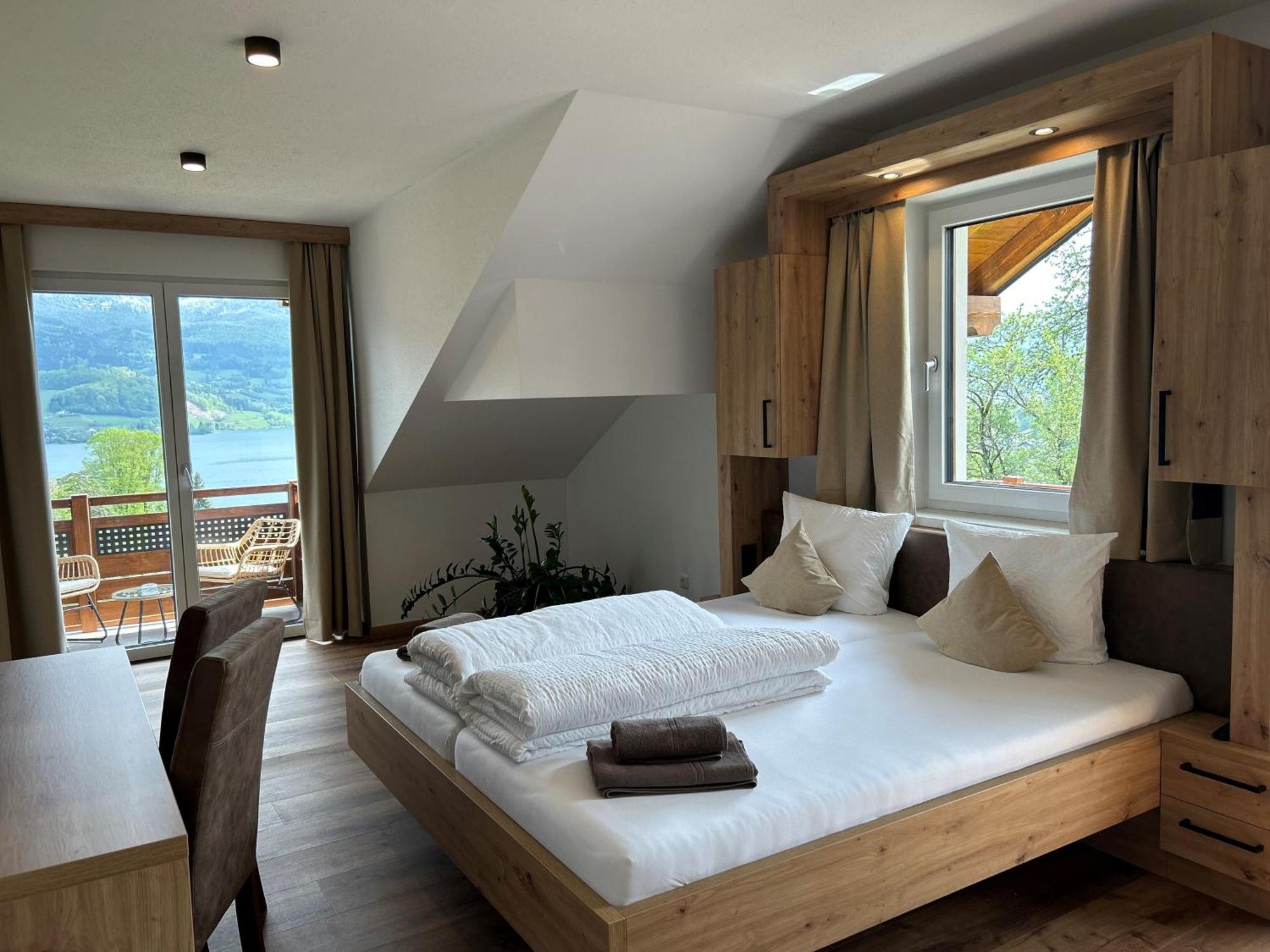 Gasthof Steinbichler Nussdorf am Attersee Bagian luar foto