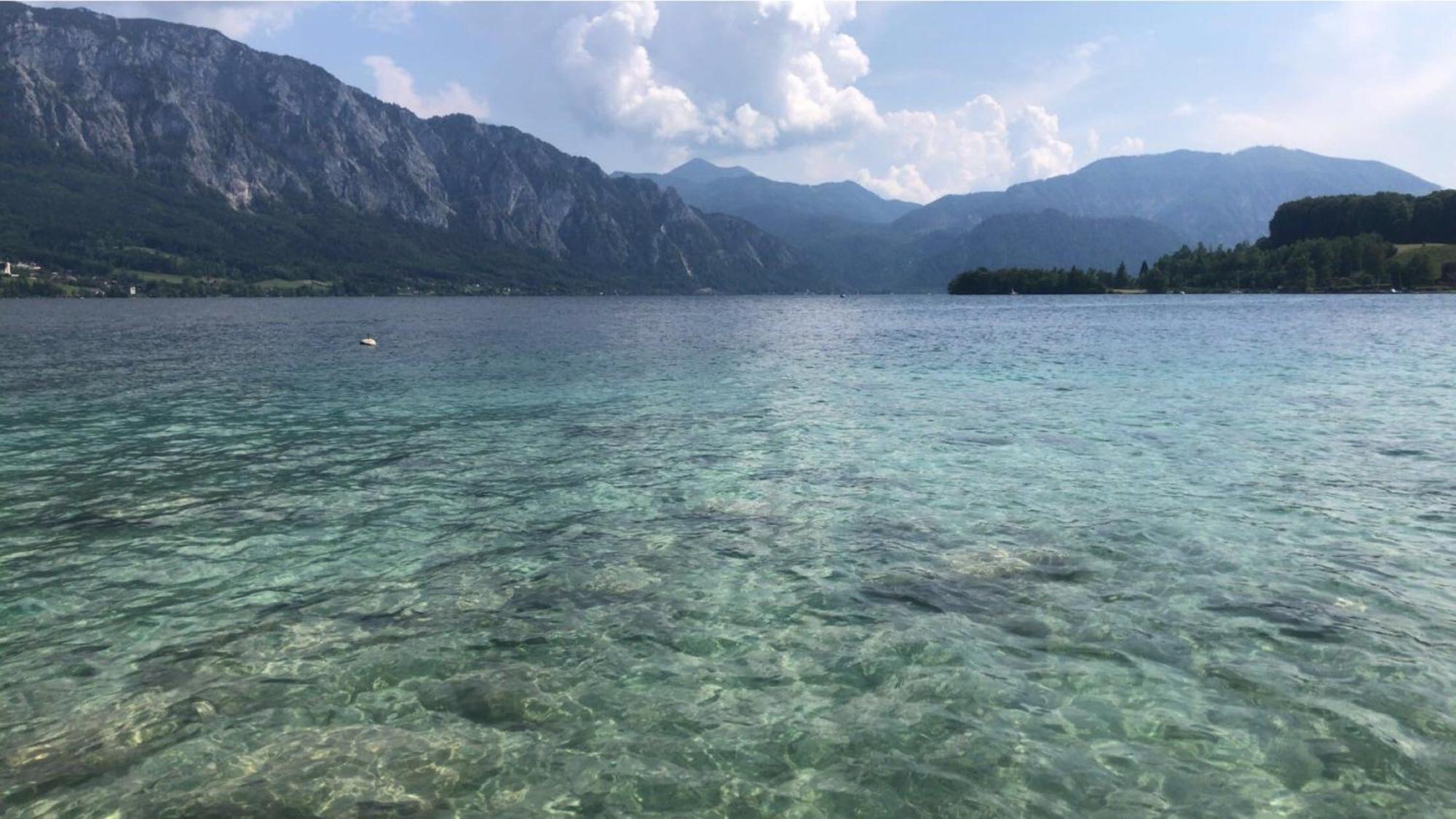 Gasthof Steinbichler Nussdorf am Attersee Bagian luar foto