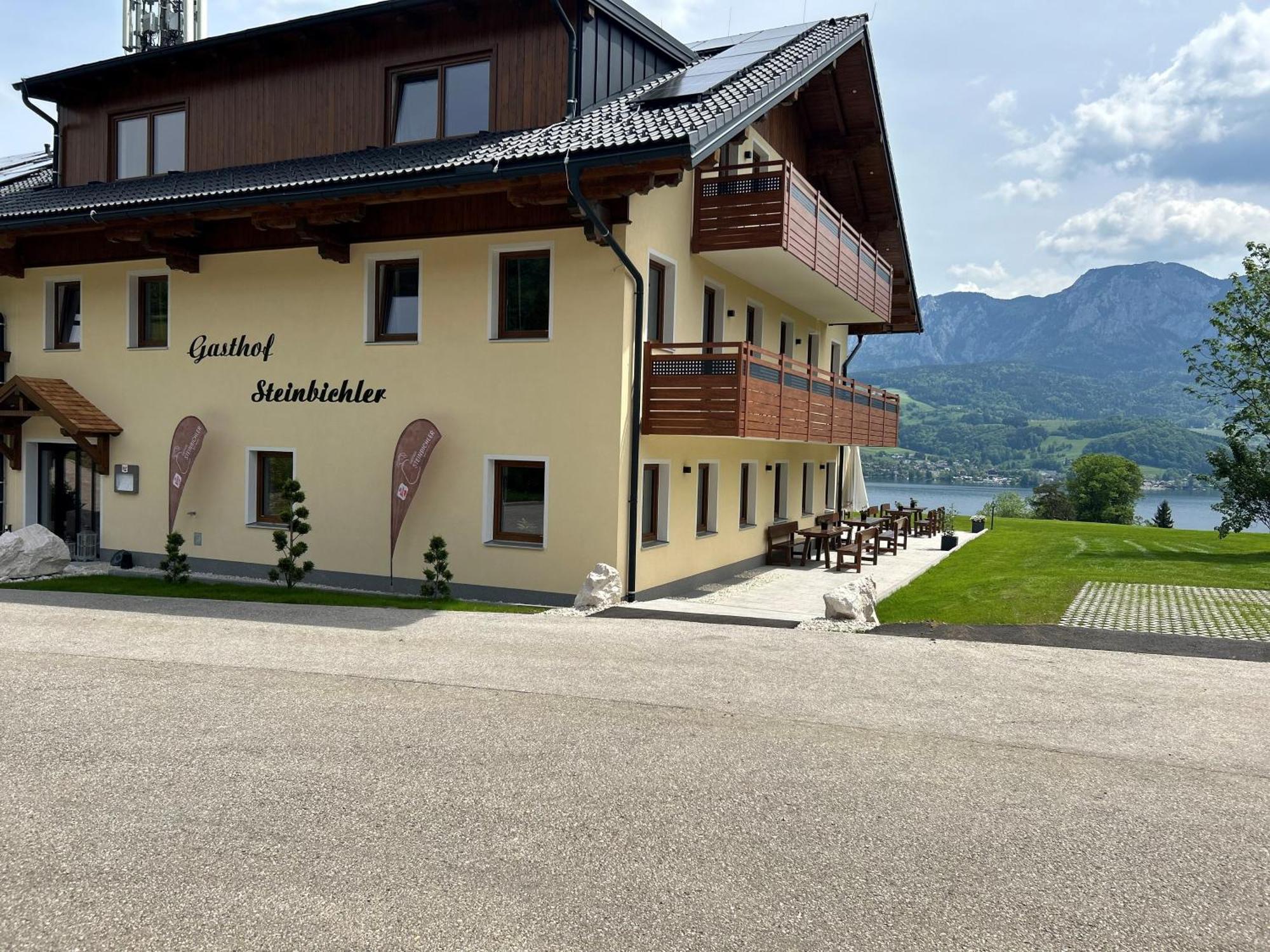 Gasthof Steinbichler Nussdorf am Attersee Bagian luar foto