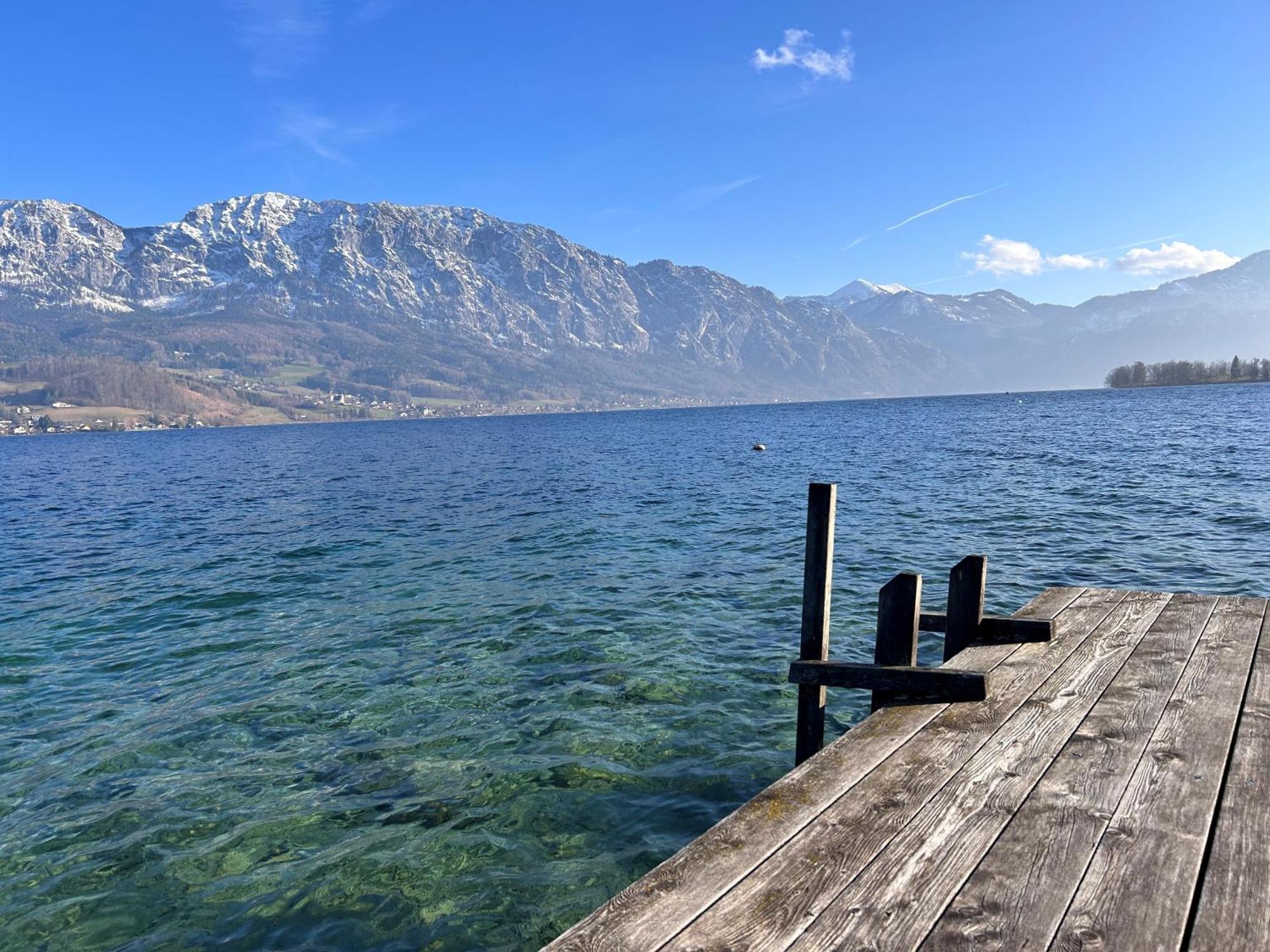 Gasthof Steinbichler Nussdorf am Attersee Bagian luar foto