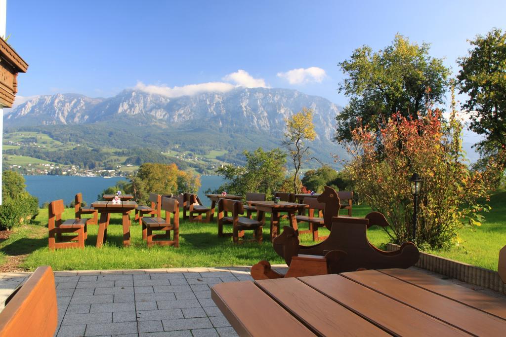 Gasthof Steinbichler Nussdorf am Attersee Bagian luar foto